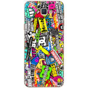 Чехол Uprint Samsung Galaxy J5 Prime G570F Multicolored Inscriptions