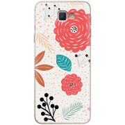 Чехол Uprint Samsung Galaxy J5 Prime G570F Line Flowers