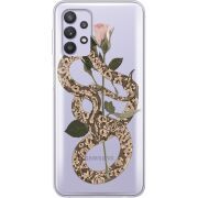 Прозрачный чехол BoxFace Samsung Galaxy A53 (A536) Glamor Snake