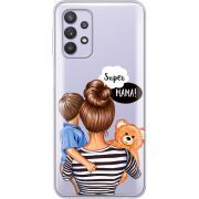 Прозрачный чехол BoxFace Samsung Galaxy A53 (A536) Super Mama and Son