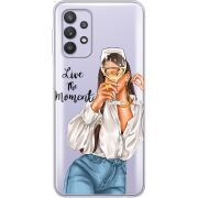 Прозрачный чехол BoxFace Samsung Galaxy A53 (A536) Live The Moment