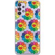 Прозрачный чехол BoxFace Samsung Galaxy A53 (A536) Hippie Flowers