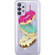 Прозрачный чехол BoxFace Samsung Galaxy A53 (A536) Donuts