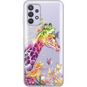 Прозрачный чехол BoxFace Samsung Galaxy A53 (A536) Colorful Giraffe