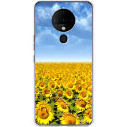 Чехол BoxFace Tecno Spark 6 Подсолнухи