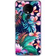 Чехол BoxFace Tecno Spark 6 flowers in the tropics