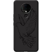 Черный чехол BoxFace Tecno Spark 6 Dove