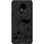 Черный чехол BoxFace Tecno Spark 6 