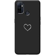 Черный чехол BoxFace OPPO A53 My Heart