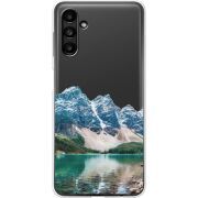 Прозрачный чехол BoxFace Samsung Galaxy A13 5G (A136) Blue Mountain