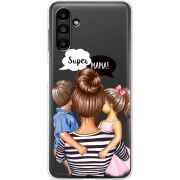 Прозрачный чехол BoxFace Samsung Galaxy A13 5G (A136) Super Mama
