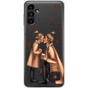 Прозрачный чехол BoxFace Samsung Galaxy A13 5G (A136) Mommy Is My BFF