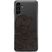 Прозрачный чехол BoxFace Samsung Galaxy A13 5G (A136) Chinese Dragon