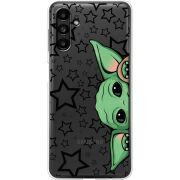 Прозрачный чехол BoxFace Samsung Galaxy A13 5G (A136) Baby Yoda