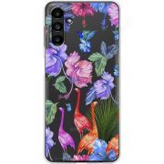 Прозрачный чехол BoxFace Samsung Galaxy A13 5G (A136) Flamingo