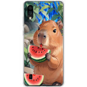 Чехол BoxFace ZTE Blade A5 2020 Капібара з кавуном