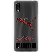 Прозрачный чехол BoxFace ZTE Blade A5 2020 Wild Cat