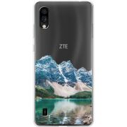 Прозрачный чехол BoxFace ZTE Blade A5 2020 Blue Mountain