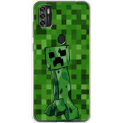 Чехол BoxFace ZTE Blade A7S 2020 Minecraft Creeper