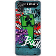 Чехол BoxFace ZTE Blade A7S 2020 Minecraft Graffiti