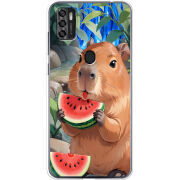 Чехол BoxFace ZTE Blade A7S 2020 Капібара з кавуном