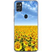 Чехол BoxFace ZTE Blade A7S 2020 Подсолнухи