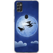 Чехол BoxFace ZTE Blade A7S 2020 Christmas Dragon