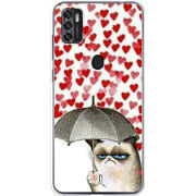 Чехол BoxFace ZTE Blade A7S 2020 Raining Hearts