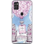 Чехол со стразами ZTE Blade A7S 2020 Perfume bottle