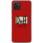 Чехол BoxFace Samsung Galaxy A03 (A035) Duff beer