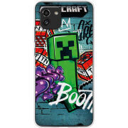 Чехол BoxFace Samsung Galaxy A03 (A035) Minecraft Graffiti