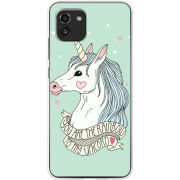 Чехол BoxFace Samsung Galaxy A03 (A035) My Unicorn