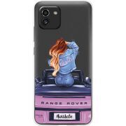 Прозрачный чехол BoxFace Samsung Galaxy A03 (A035) Boss Babe
