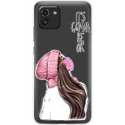 Прозрачный чехол BoxFace Samsung Galaxy A03 (A035) It's Gonna Be OK