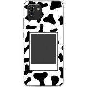 Прозрачный чехол BoxFace Samsung Galaxy A03 (A035) Cow