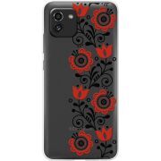 Прозрачный чехол BoxFace Samsung Galaxy A03 (A035) Ethno Ornament