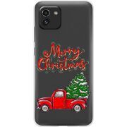 Прозрачный чехол BoxFace Samsung Galaxy A03 (A035) Holiday Car