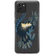 Прозрачный чехол BoxFace Samsung Galaxy A03 (A035) Eagle