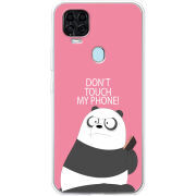 Чехол BoxFace ZTE Blade V2020 Dont Touch My Phone Panda