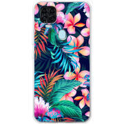Чехол BoxFace ZTE Blade V2020 flowers in the tropics