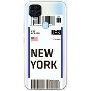 Прозрачный чехол BoxFace ZTE Blade V2020 Ticket New York