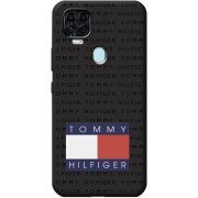 Черный чехол BoxFace ZTE Blade V2020 Tommy Print