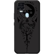 Черный чехол BoxFace ZTE Blade V2020 Hugin and Munin