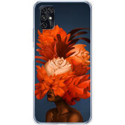 Чехол BoxFace ZTE Blade V2020 Smart Exquisite Orange Flowers