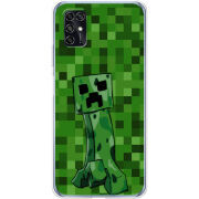 Чехол BoxFace ZTE Blade V2020 Smart Minecraft Creeper