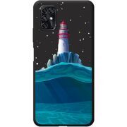 Черный чехол BoxFace ZTE Blade V2020 Smart Lighthouse