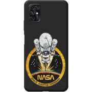 Черный чехол BoxFace ZTE Blade V2020 Smart NASA Spaceship