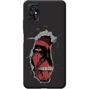 Черный чехол BoxFace ZTE Blade V2020 Smart Нападение на Титана