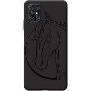 Черный чехол BoxFace ZTE Blade V2020 Smart Horse