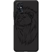 Черный чехол BoxFace ZTE Blade V2020 Smart Lion